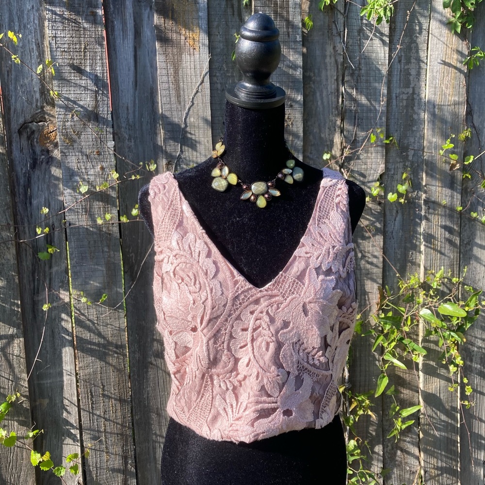 Belle Badgley Mischk Crop